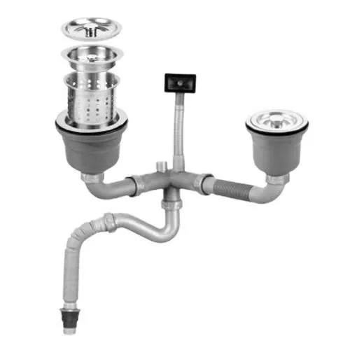 Xi phông chậu rửa chén bát 2 hố RANCO RC-251