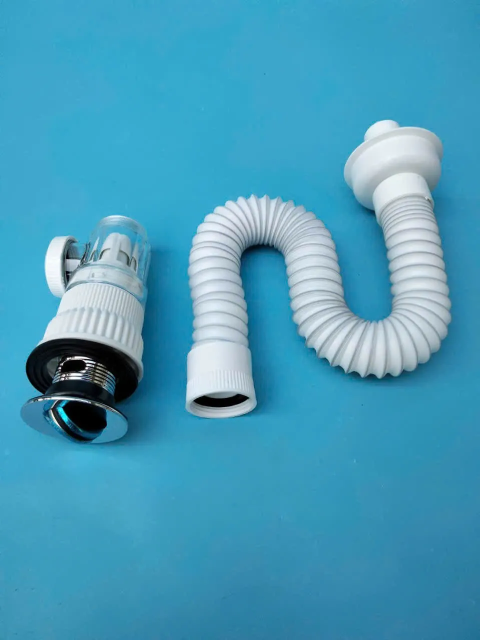 Xi phông nhựa đầu lật inox XPLA03